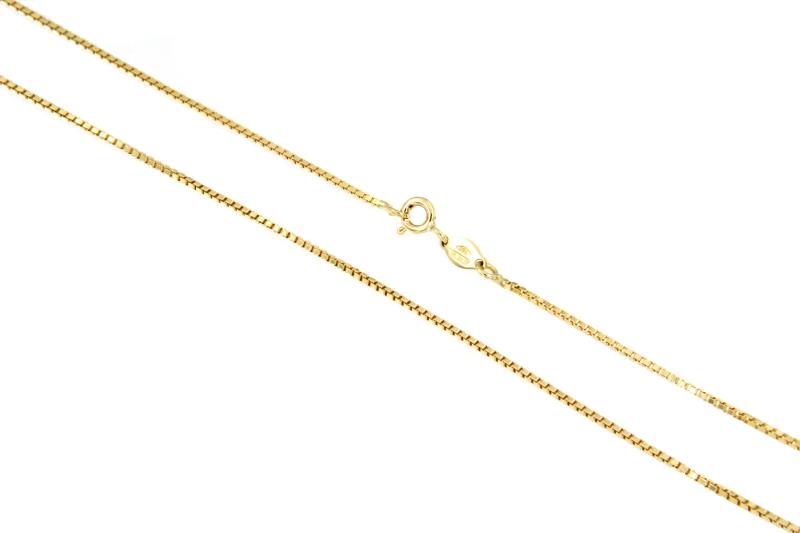 Catenina veneziana oro bianco 18kt 0,7mm 70cm Catenina veneziana oro bianco 18kt 0,7mm 70cm