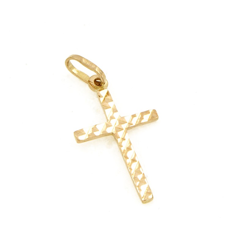 Ciondolo oro giallo 750/1000 croce